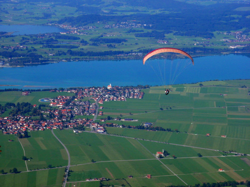 Hang Glider Launch.